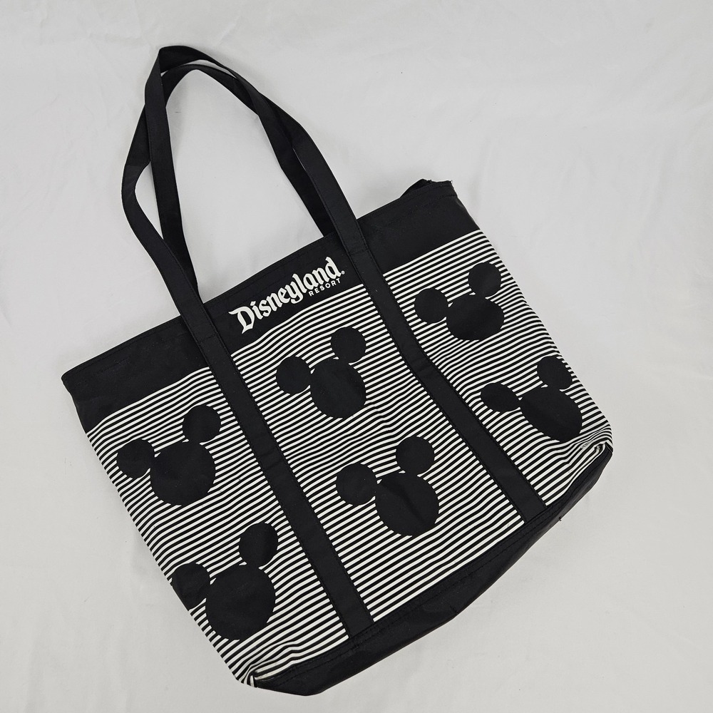 Disney Mickey Mouse Logo Tote Bag Disneyland Park Resort PVC Waterproof
